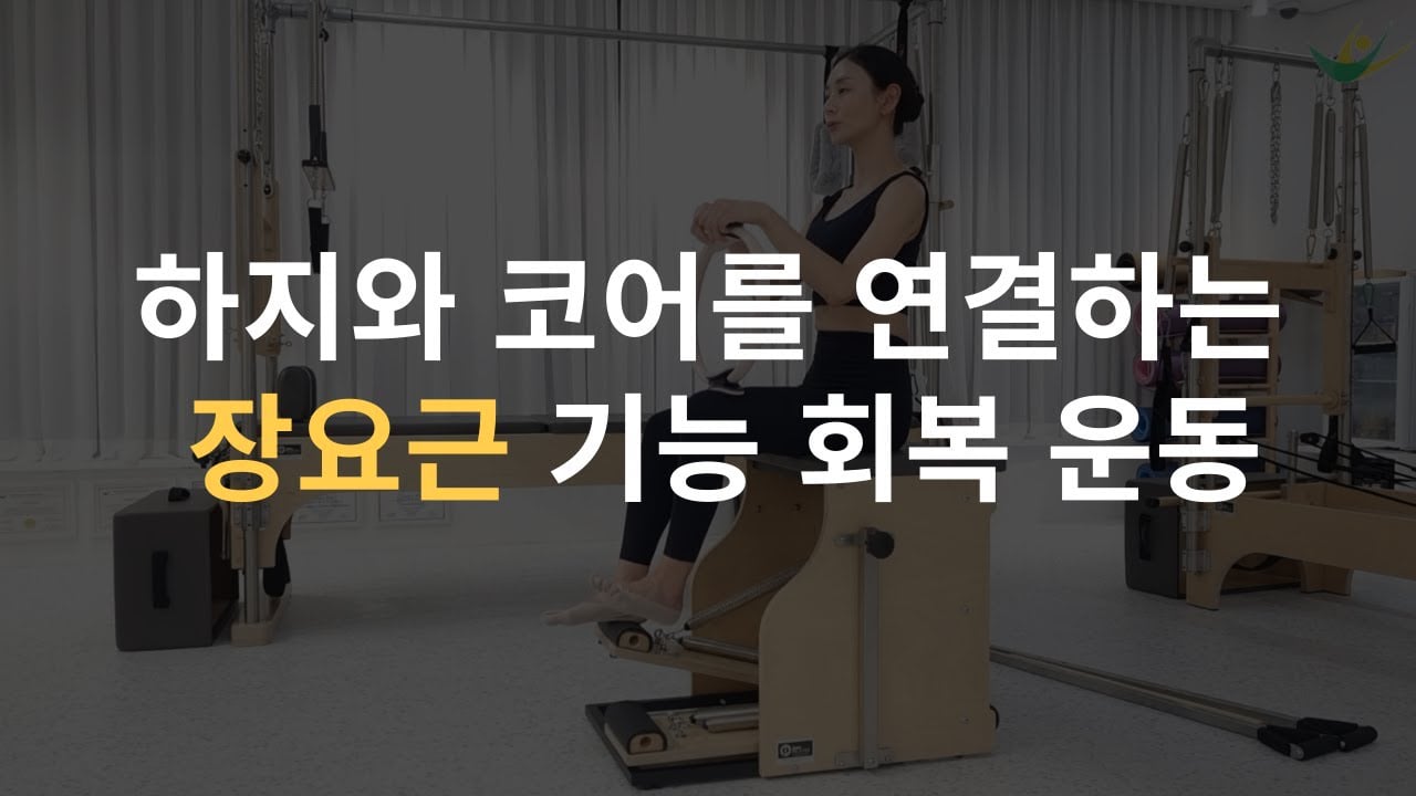 하지와 코어를 연결하는 장요근 기능회복 운동